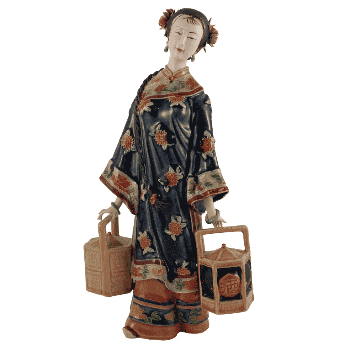 Статуэтка, фигурка девушки из фарфора - "Chinese Lady porcelain" + Premium box