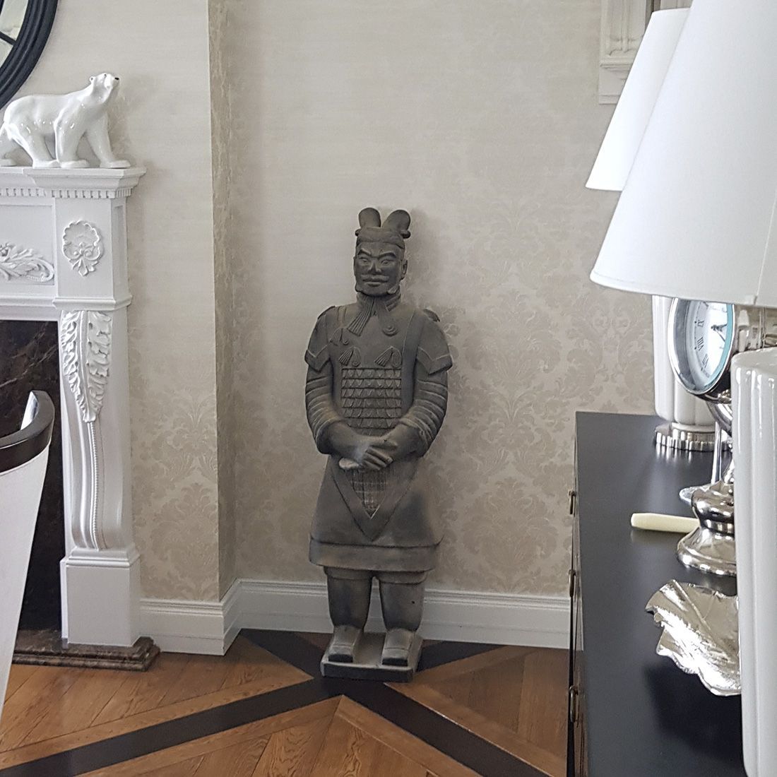 Статуя, "Терракотовый воин" - Офицер императорской гвардии в интернет-студии декора / шоурум | ChinaHouse.studio
