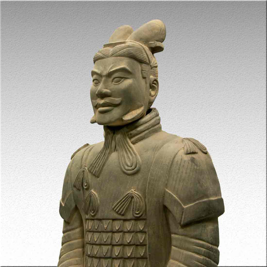 Статуя, "Терракотовый воин" - Генерал императорской гвардии в интернет-студии декора / шоурум | ChinaHouse.studio