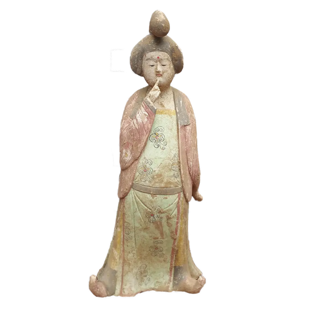 Статуэтка, Династия ТАН, "Придворная Дама" (618-907гг. н.э.) в интернет-студии декора / шоурум | ChinaHouse.studio