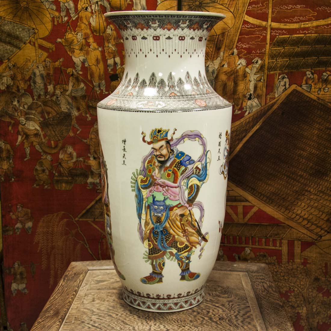 Китайская напольная ваза, "Небесные цари" в интернет-студии декора / шоурум | ChinaHouse.studio
