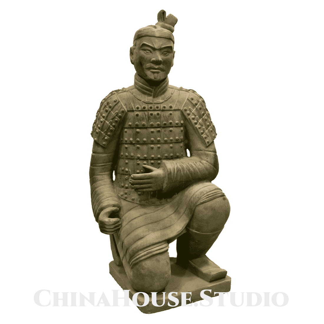 Статуя, "Терракотовый воин" - Лучник императорской гвардии в интернет-студии декора / шоурум | ChinaHouse.studio