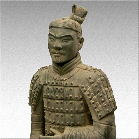 Статуя, "Терракотовый воин" - Лучник императорской гвардии в интернет студии декора / шоурум | ChinaHouse.studio