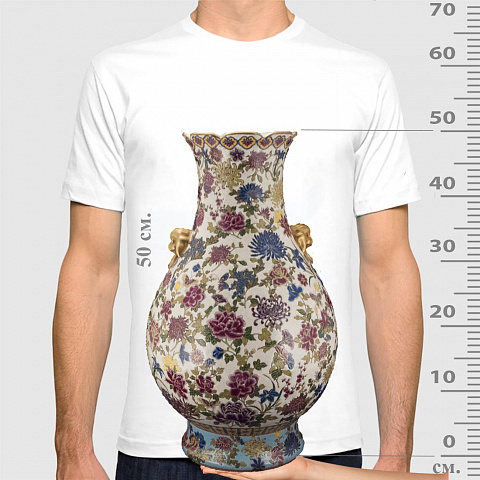 Китайская ваза, "Цветочная симфония" в интернет студии декора / шоурум | ChinaHouse.studio