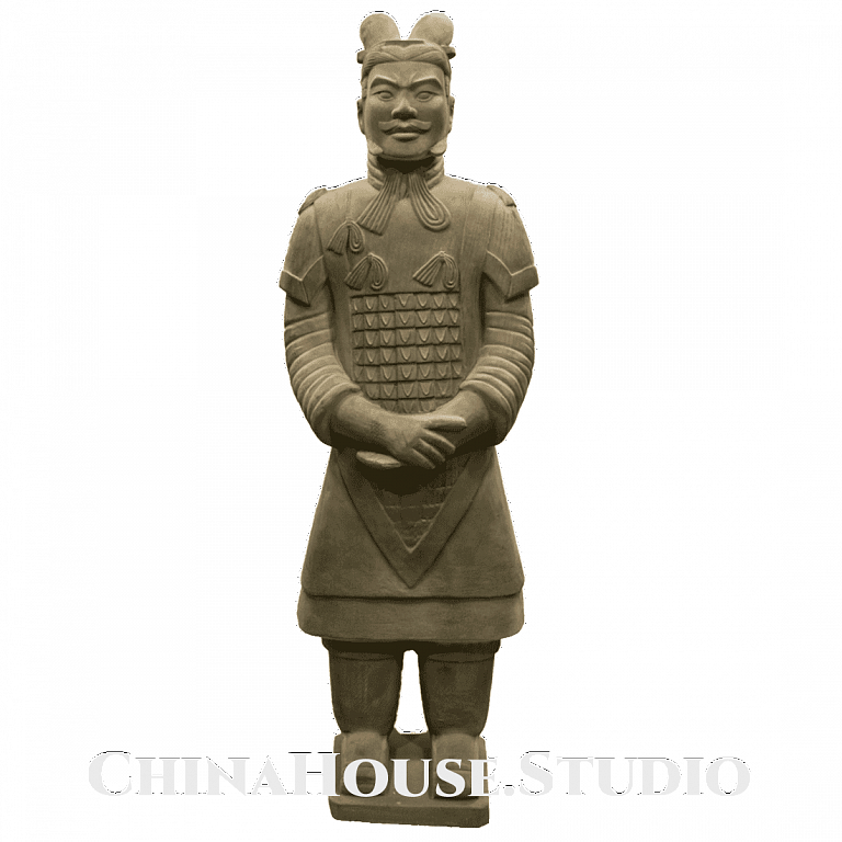Статуя, "Терракотовый воин" - Генерал императорской гвардии в интернет студии декора / шоурум | ChinaHouse.studio