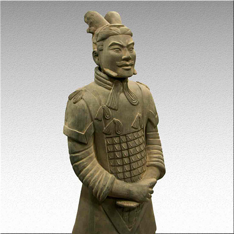 Статуя, "Терракотовый воин" - Генерал императорской гвардии в интернет студии декора / шоурум | ChinaHouse.studio